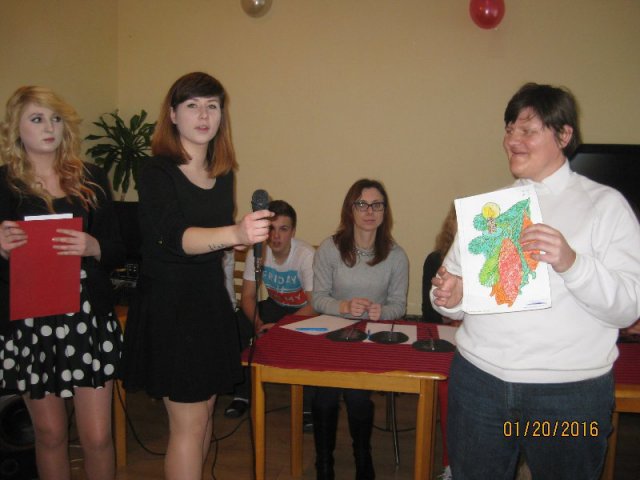 Zabawa choinkowa w Internacie