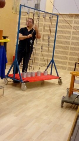 Niecodzienna lekcja fizyki