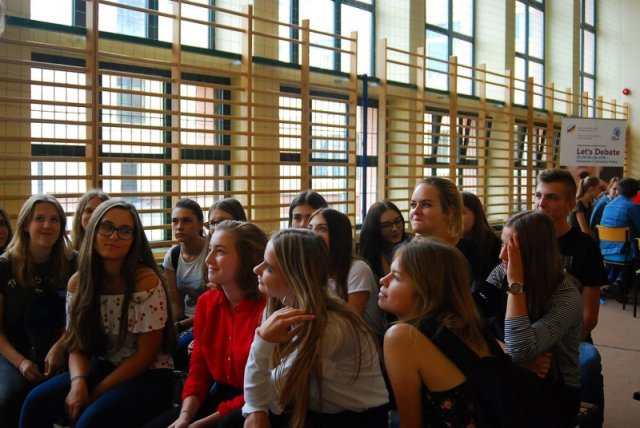 Projekt ‘Let’s debate’ realizowany w naszej szkole 