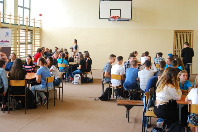 Projekt ‘Let’s debate’ realizowany w naszej szkole 