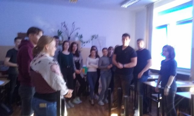 Nietypowa lekcja w ramach projektu: „Let me tell you a story”