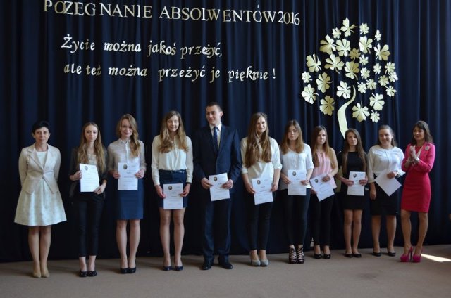 Pożegnanie absolwentów 2016…