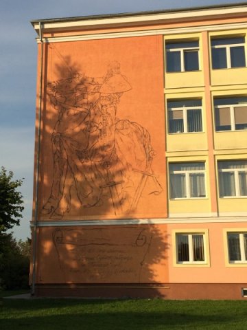 PIERWSZY MURAL W KRASNYMSTAWIE