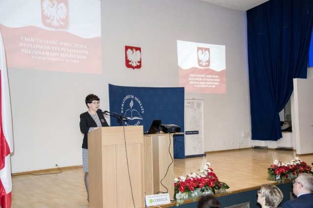 Uczennica I LO , Paulina Kostrzanowska,  stypendystką Prezesa Rady Ministrów 
