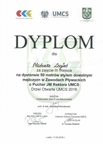 UDANY START JAGIEŁŁY W LUBLINIE