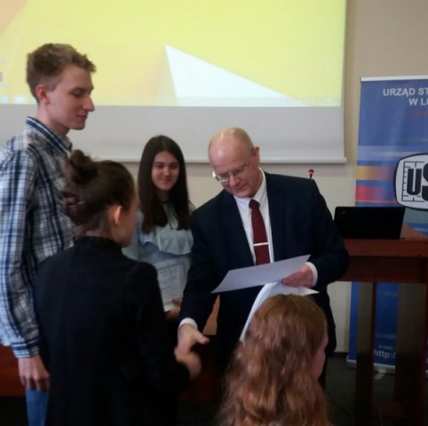 Zespół z I LO wśród laureatów konkursu „Sigma Kwadrat”