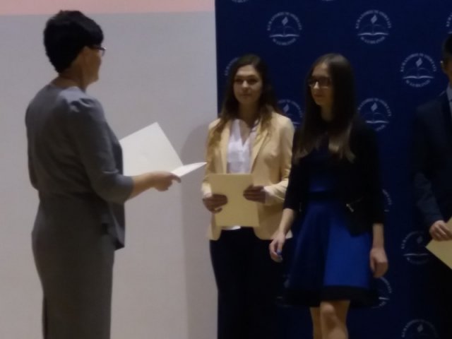 Uczennica I LO , Paulina Kostrzanowska,  stypendystką Prezesa Rady Ministrów