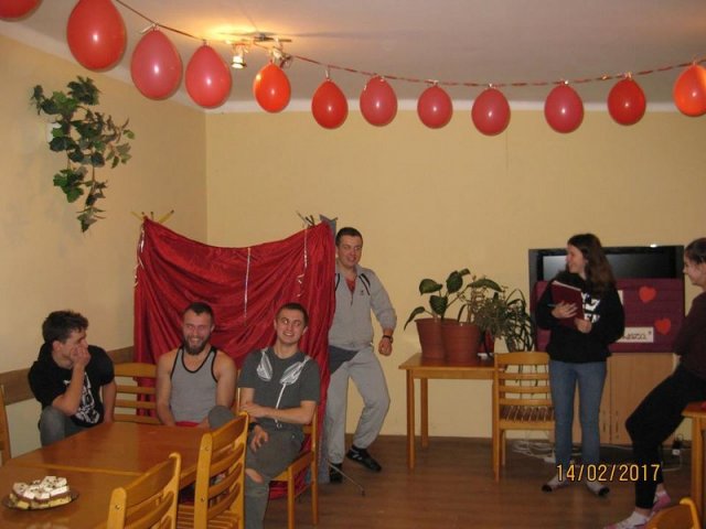 Święty Walenty w Internacie
