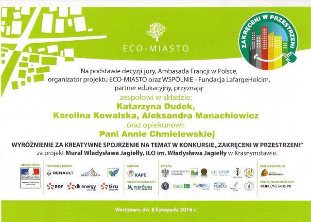 Sukces naszych uczniów to wspaniały prezent na 100- lecie szkoły!