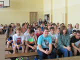 Spotkanie z uczniami klas pierwszych i ich rodzicami