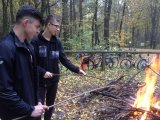 Jesienny rajd  uczniów z II B